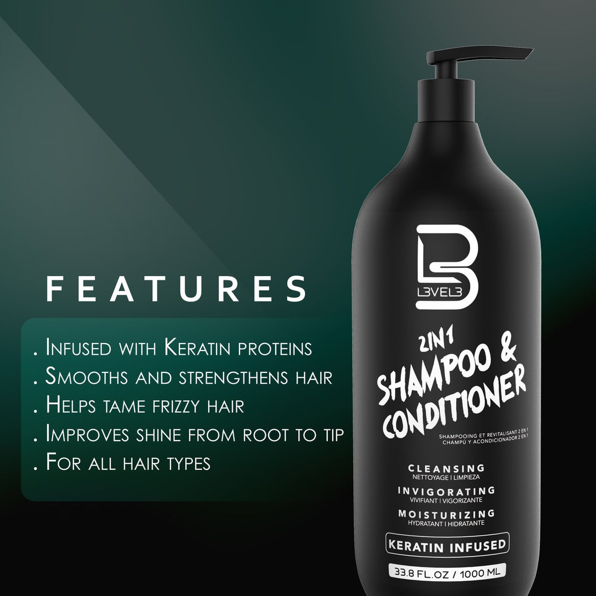 2 in 1 Shampoo & Conditioner